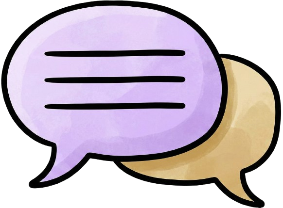 Speech bubbles icon