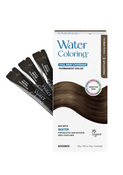 Korean Permanent Hair Dye, Powder Hair Color Kit